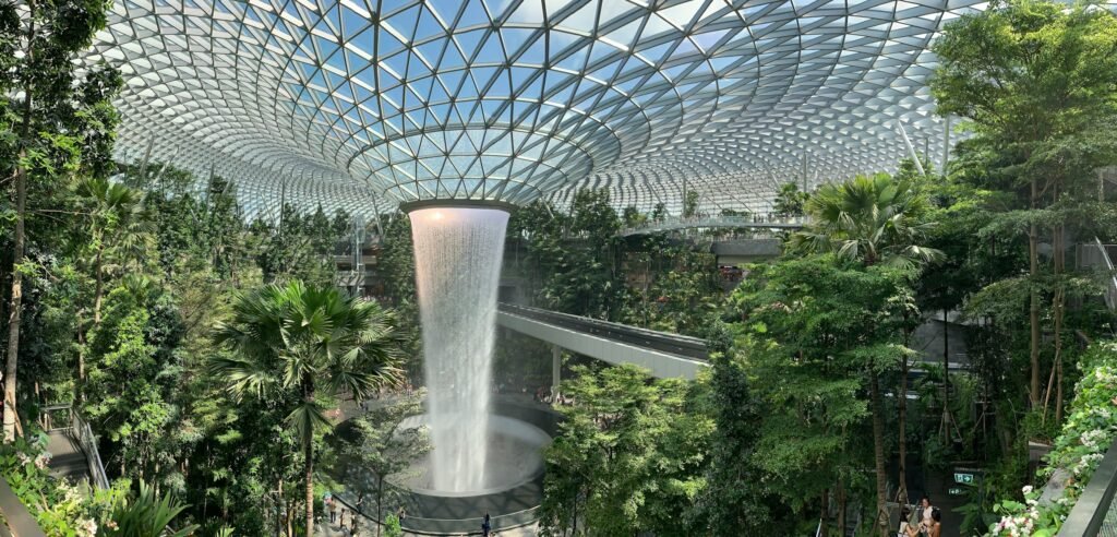 The most beautiful airport in the world, Changi.